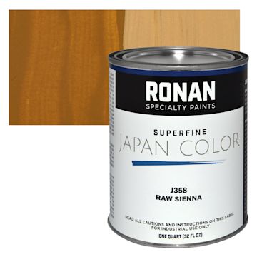 Open in modal - Ronan Superfine Japan Color - Raw Sienna - Can and Swatch