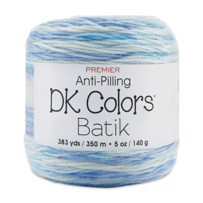 Premier Yarn Anti-Pilling DK Colors Batik Yarn - Bedtime Story (side view with label)