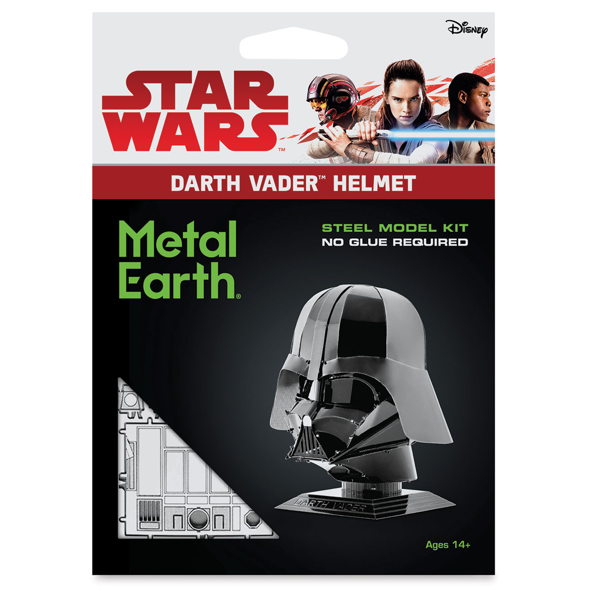 3D Steel Model Kit Fascinations Metal Earth Star Wars Darth Vader Helmet 
