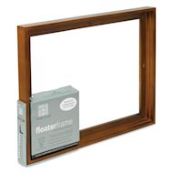 Ampersand Floaterframe - Thin, Walnut, 11" x 14", 7/8"