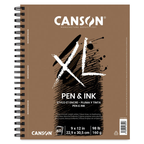 Canson Sketch Spiral Pad XL 9 x 12