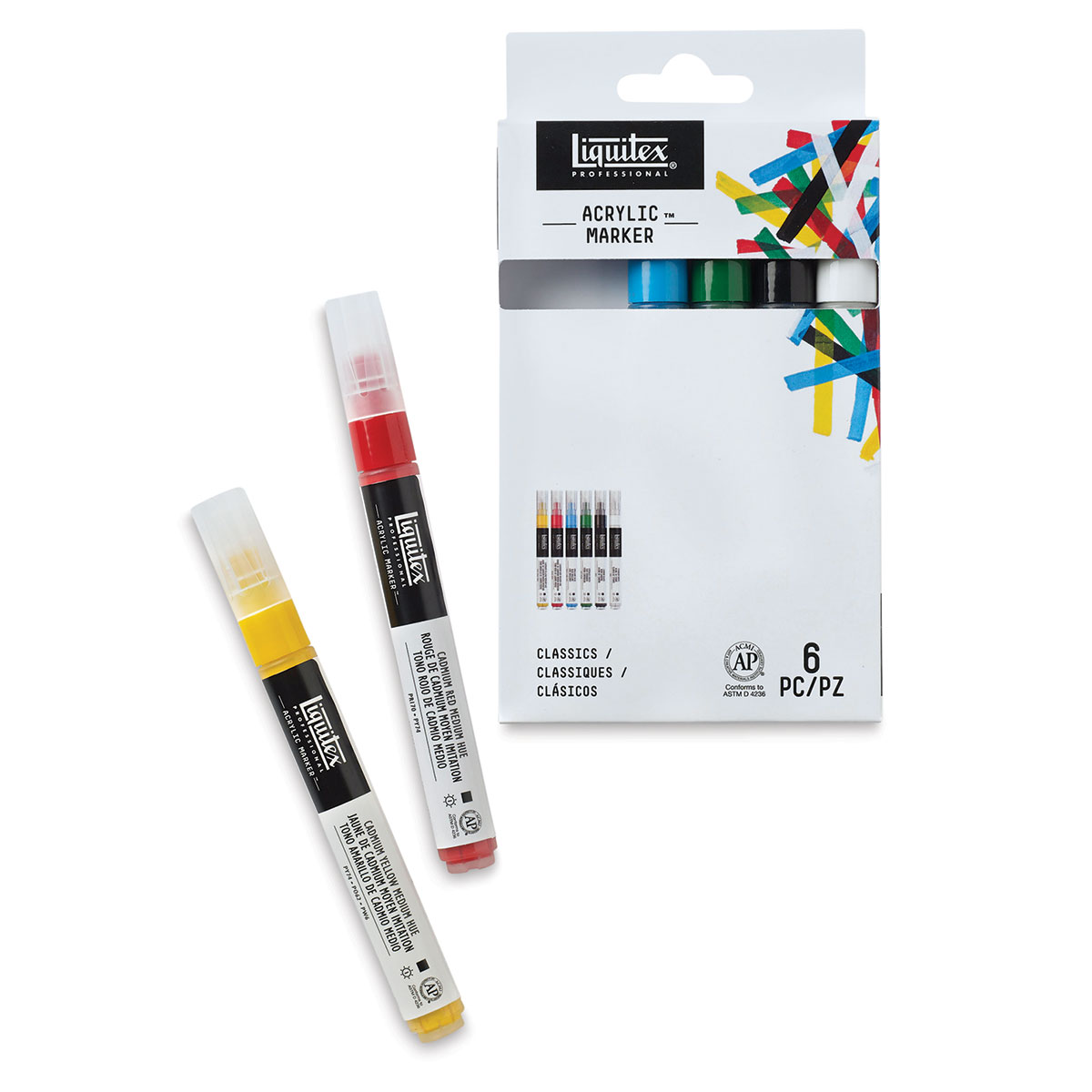 Liquitex Paint Marker - Carbon Black, 2mm Tip