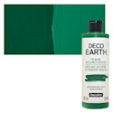 DecoArt DecoEarth Premium Reclaimed Acrylic Paint - Lucky Green, 8 oz