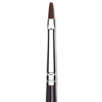 Open in modal - Winsor & Newton Galeria Brush - One Stroke, Short Handle , 1/8"