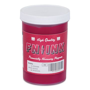 Open in modal - FN Ink Plastisol Screen Printing Ink - Magenta, Pint