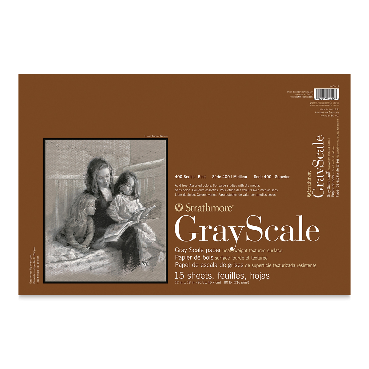 Strathmore 400 Series Gray Scale Pads