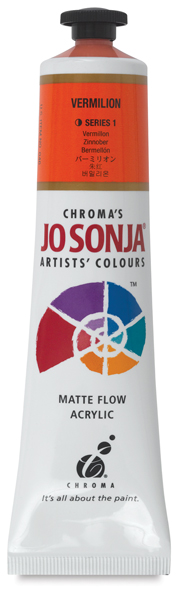 Jo Sonja Artists' Acrylic - Transparent Magenta, 75 ml