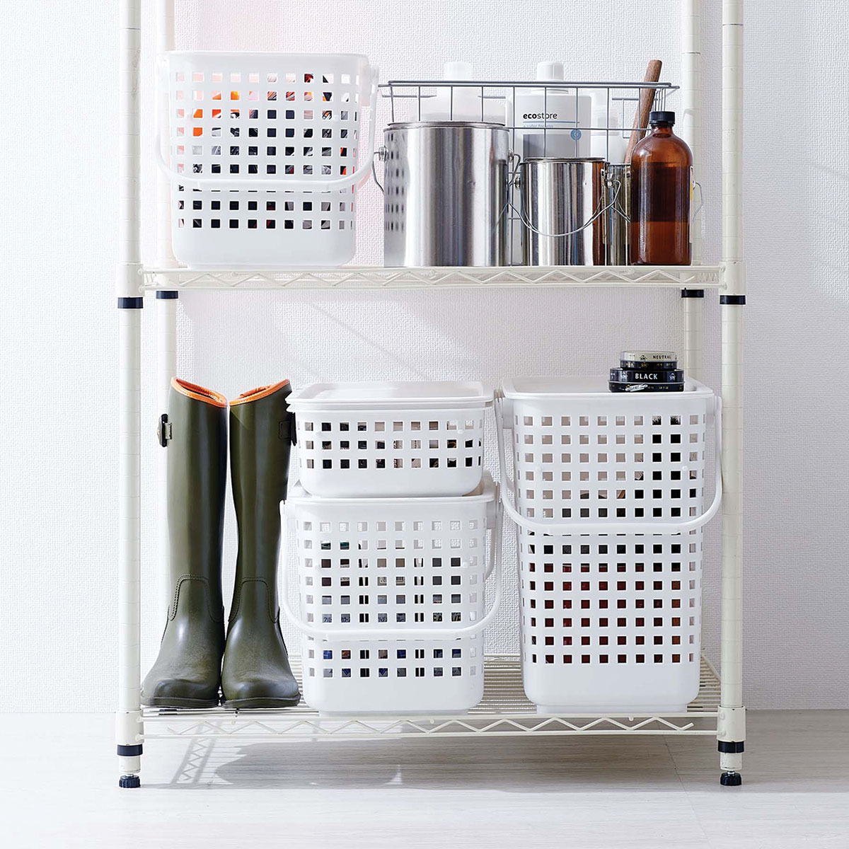 Like-it Modular Storage Basket - Gray, Small