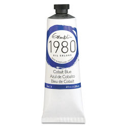 cobalt gamblin oils ml 1980 tube blue