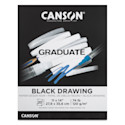 Canson Graduate Black Drawing Pad - 14
