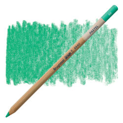 Bruynzeel Design Pastel Pencil - Green 66 (swatch and pastel)