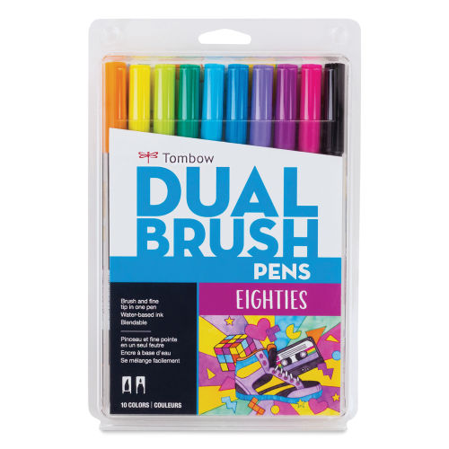 Tombow Dual Brush Marker Set 96 w/ Desk Stand – CL Gifts and Collectibles