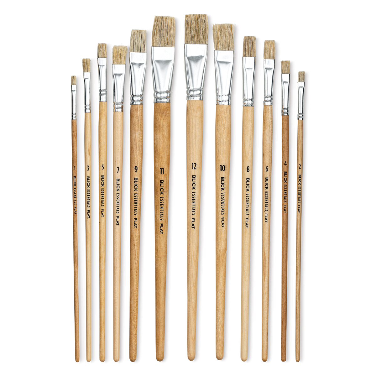 Creative Mark Mural Large Artist Brushes - Golden Taklon Paint Brushes for  Acrylic Painting and Watercolor
