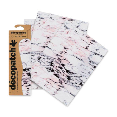 DecoPatch Papers - Marble, Package of 3, 12" x 16"