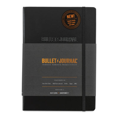 Leuchtturm1917 Bullet Journal Edition 2 - Black, 6" x 8" (front)