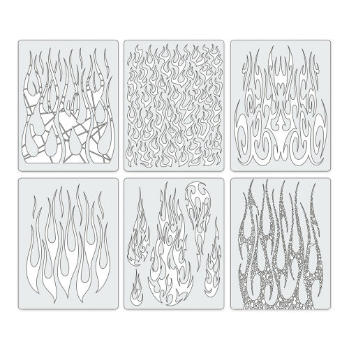 Artool Freehand Templates - BLICK art materials  Stencils printables  templates, Stencils, Airbrush