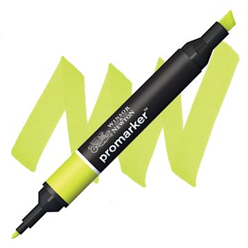 Open in modal - Winsor & Newton Promarker - Lime Green marker and swatch