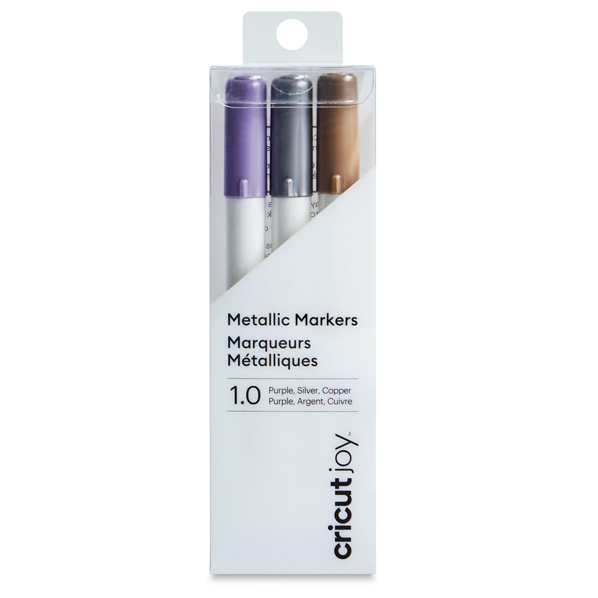 Cricut Joy Permanent Markers - A, Metallic Assorted, Set of 3, 1.0 mm