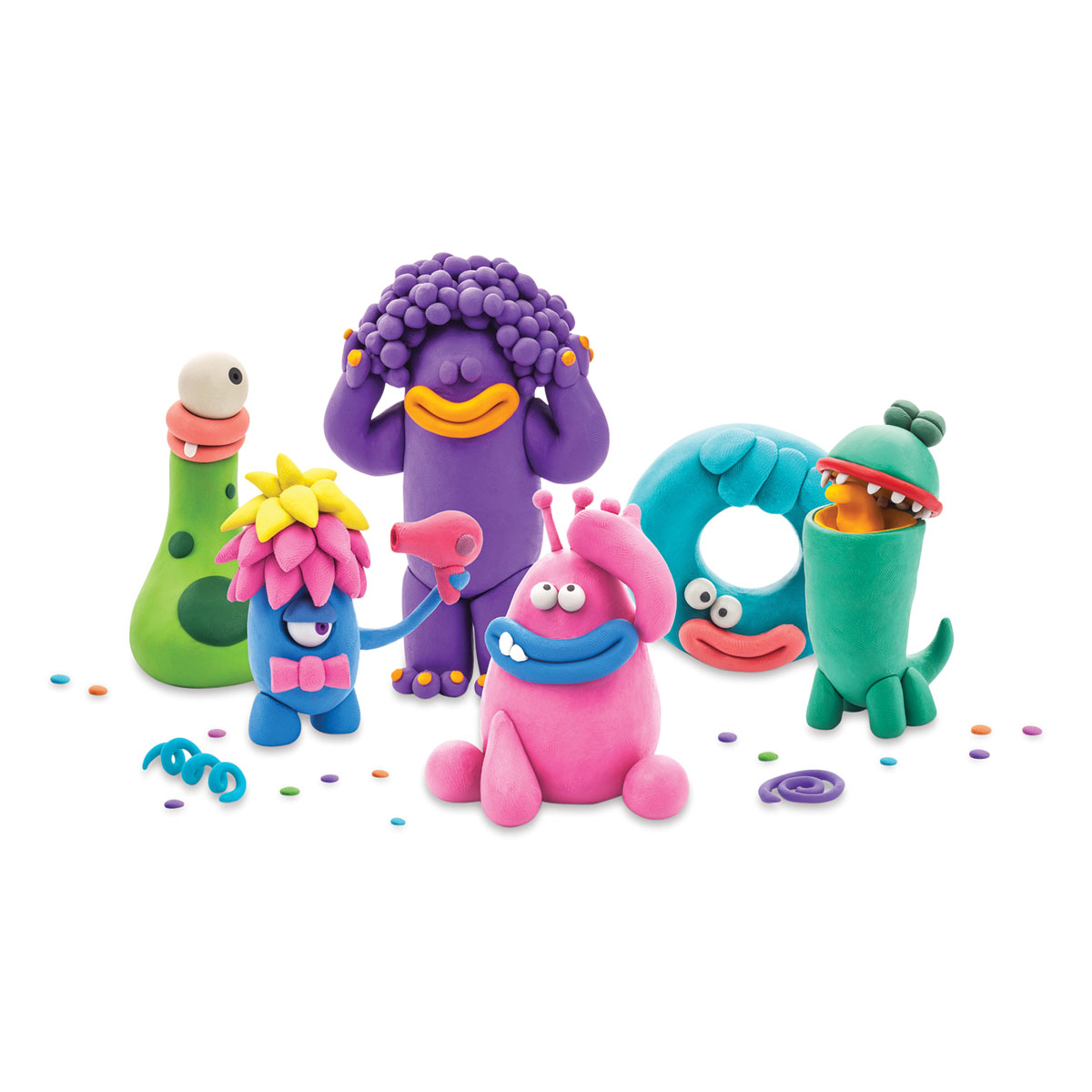 Kit Argile Hey Clay Vacances D'hiver - Loisir Créatif Enfant, Marque Fat Brain Toys