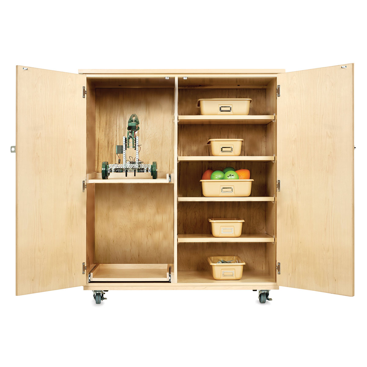 Classroom Cabinets & Storage, Tote Storage Shelves