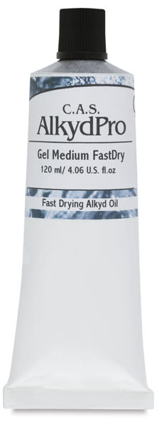 CAS AlkydPro Mediums - 120 ml tube of Gel Medium FastDry upsright
