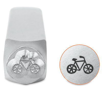 ImpressArt Design Stamp - Bicycle, 6 mm