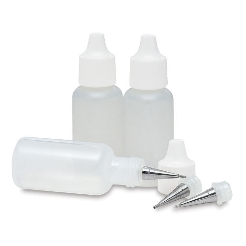 Squeeze Bottle with Tips - Pack of 3