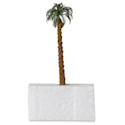 Schulcz Scale Model Trees - Palm Tree, Metal Trunk, 65 mm, Single