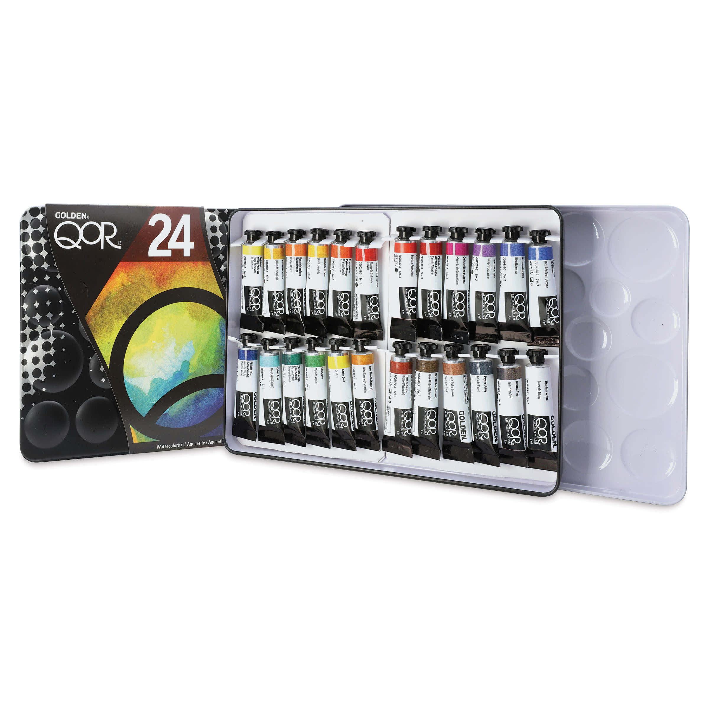 QoR Watercolor Set - Set of 24 Tubes