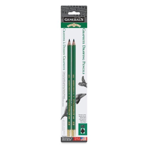 General Pencil Semi-Hex Graphite Drawing Pencil Kit, 4 Pieces