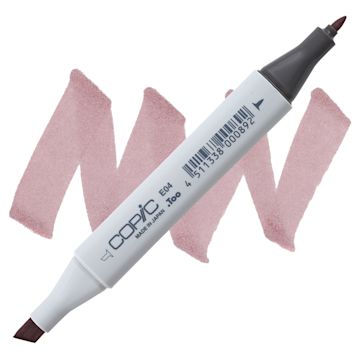 Open in modal - Copic Classic Marker - Lipstick Rose, E04 marker and swatch