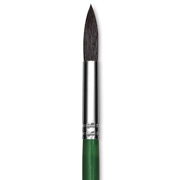 Open in modal - Blick Economy Camel Hair Brush - Round, Short Handle, Size 14 close up