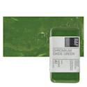 R&F Encaustic Paint Block - Chromium Oxide Green, 40 ml block