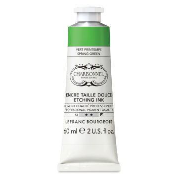Charbonnel Etching Ink - Spring Green, 60 ml