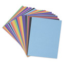 Pacon Railroad Board - 11" x 14" x 4 Ply, Assorted, 50 Sheets