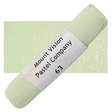 Open in modal - Mount Vision Handmade Pastel - Cool Grass Green 63 pastel and swatch