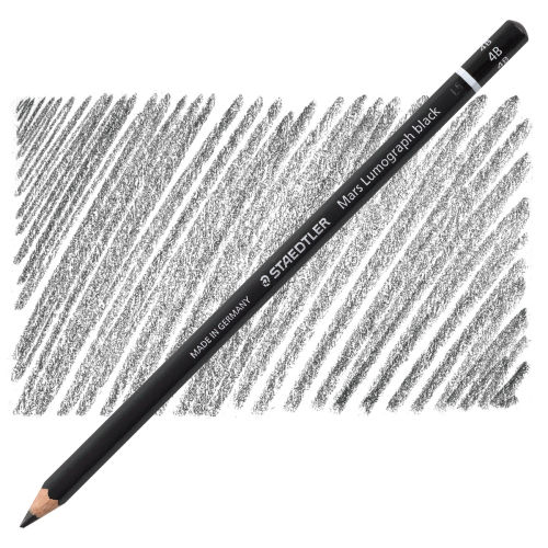 Staedtler 4B 100B-4B Mars Lumograph Black Drawing Pencil