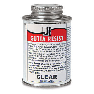Jacquard Gutta Resist - Clear, 4 oz can