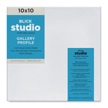 Blick Studio Stretched Cotton Canvas - Traditional Profile, 16 x 20