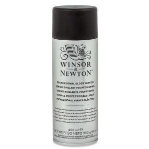Winsor & Newton Spray Varnish - High Gloss, 400 ml Can