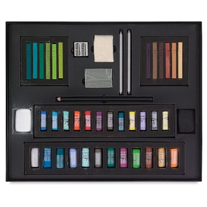 Richeson Half-Stick Foundation Pastel Sets | BLICK Art Materials