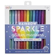 Ooly Rainbow Sparkle Glitter Marker Set