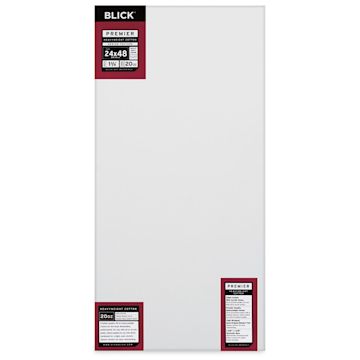 Open in modal - Blick Premier Heavyweight Stretched Cotton Canvas - 24" x 48", 1-3/8" Profile