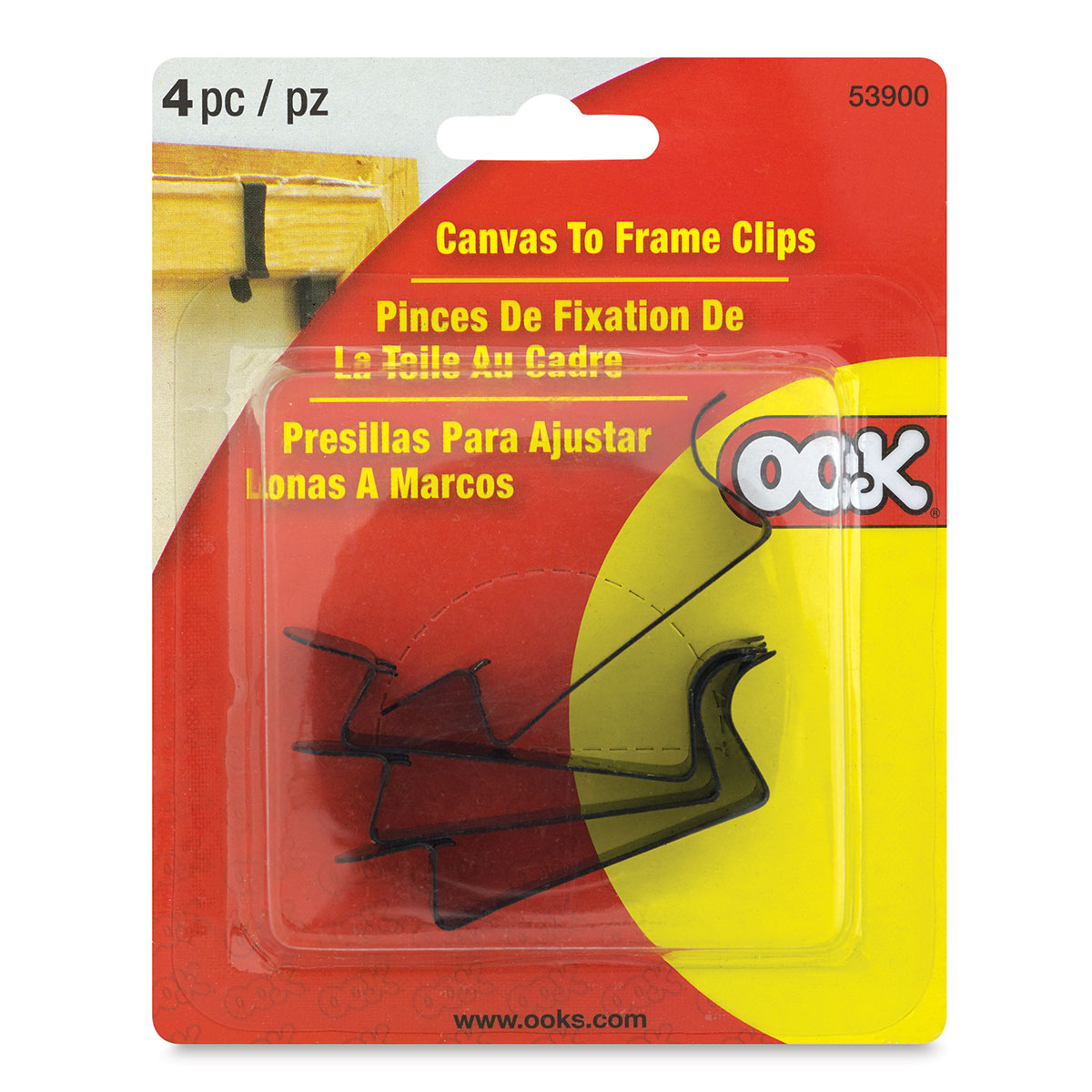 Ook Canvas to Frame Clips