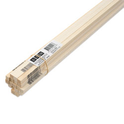 Bud Nosen Basswood Sticks - 5/16" x 5/16" x 24", 18 Sticks