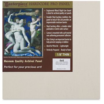 Open in modal - Masterpiece Ventura Hardcore Pro Canvas Panel - 8" x 8"