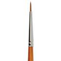 Silver Brush Golden Natural Brush - Round, Short Handle, Size 0