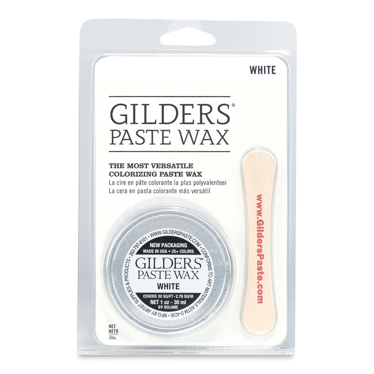 Gilders Paste Wax  BLICK Art Materials