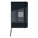 Fabriano EcoQua Plus Stitch-Bound Notebook - Black, 3-1/2