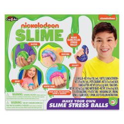 Nickelodeon Slime Kits - Front of Make Your Own Slime Stress Ball package shown
